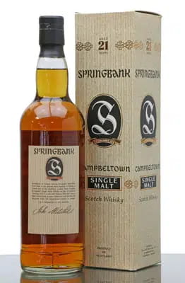 Springbank 21 Years Old For Auction