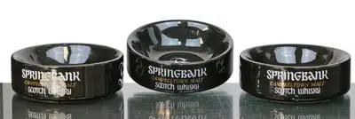 Springbank Ashtrays X 3