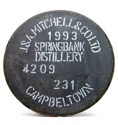 Springbank Decorative Cask End