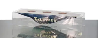 Talisker Bottle Stand For Auction