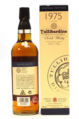 Tullibardine 1975 Vintage For Auction