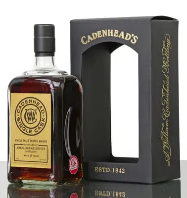 AberlourGlenlivet 8 Years Old Cadenheads Single Cask Taiwan Exclusive