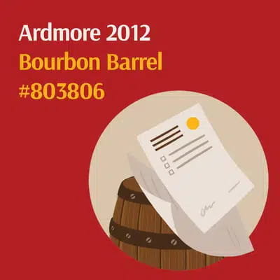 Ardmore 2012 Refill Bourbon Barrel No.803806 | Held In Bond At Elite Wine & Whisky Ltd For Auction