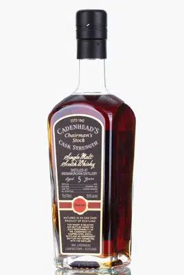 Ardnamurchan 5 Years Old 2019 2025 Cadenheads Chairmans Stock Oloroso Hogshead 599