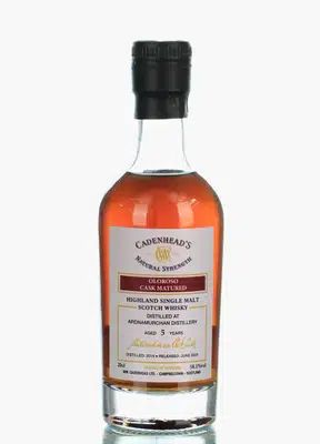 Ardnamurchan 5 Years Old 2019 2025 Cadenheads Oloroso Matured 20cl