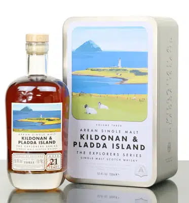 Arran 21 Years Old Kildonan & Pladda Island | The Explorers Series Volume 3 For Auction