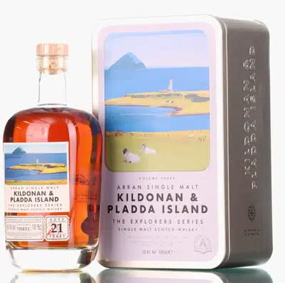 Arran 21 Years Old Kildonan & Pladda Island | The Explorers Series Volume 3 For Auction