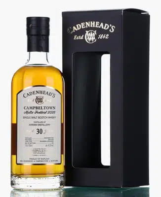 Arran 30 Years Old 1995 | Cadenhead's Campbeltown Malts Festival 2026 For Auction