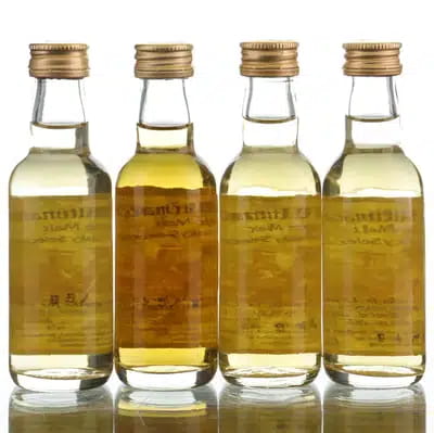 Assorted Lowland/Highland Single Cask Malt Miniatures | The Ultimate (4x5cl) For Auction