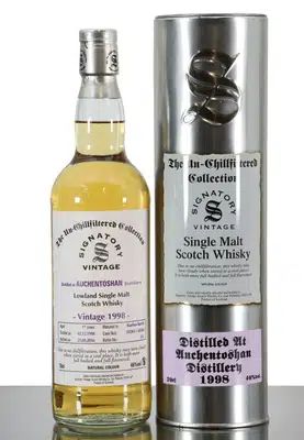 Auchentoshan 17 Year Old 1998 Signatory Vintage
