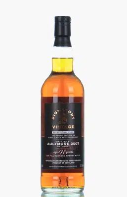 Aultmore 17 Years Old 2007 Signatory Vintage Exceptional Cask 100 Proof Edition 5