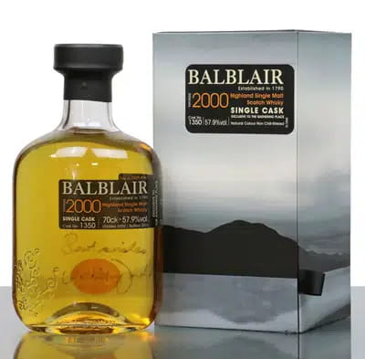 Balblair Vintage 2000 2015 Single Cask No1350 Exclusive to The Gathering Place