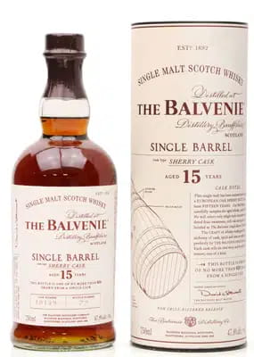 Balvenie 15 Years Old | Single Barrel Sherry Cask No.10159 (75cl) US Import For Auction
