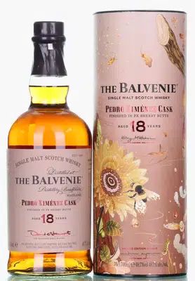 Balvenie 18 Years Old Pedro Ximenez Cask Finish Limited Edition Design