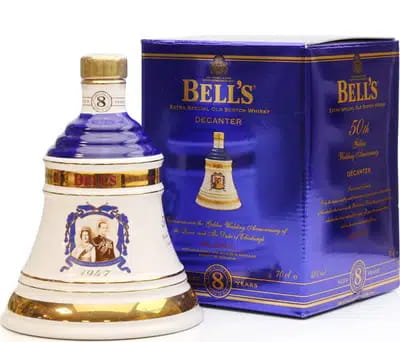 Bell's Decanter | 50th Wedding Anniversary of the Queen and Duke Of Edinburgh For Auction