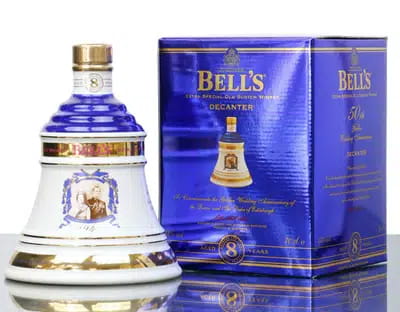 Bell's 8 Years Old Decanter | 50th Wedding Anniversary of the Queen & Duke of Edinburgh For Auction