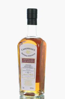 Benriach 12 Years Old 2012 Cadenheads Amontillado Sherry Cask Natural Strength