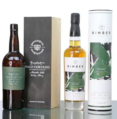 Bimber Selfridges Exclusive Cask No.258-7/62 & Gonzalez Byass Vintage 2010 Oloroso For Auction