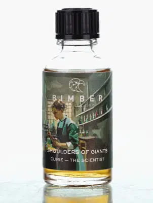 Bimber Shoulders of Giants Poland Exclusive | 2023 Curie The Scientist Cask No.250/15 Miniature For Auction