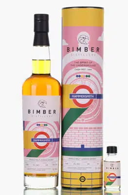Bimber Spirit of the Underground | 2023 Hammersmith Cask No. 399 Incl 3cl Miniature For Auction