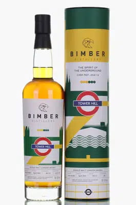 Bimber The Spirit of the Underground 2022 Tower Hill Cask No30213