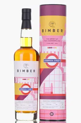 Bimber The Spirit Of The Underground Liverpool Street Cask No 444