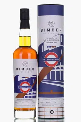 Bimber The Spirit of the Underground Piccadilly Circus Cask No436