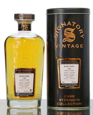 Blair Athol 23 Years Old 1989 | Signatory Vintage Cask Strength Collection For Auction