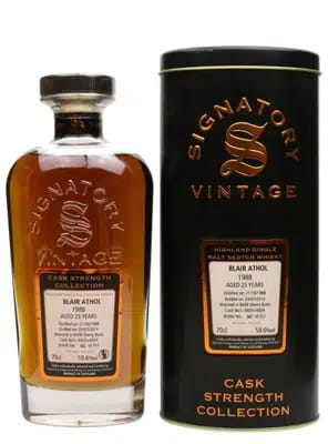 Blair Athol 25 Years Old 1988 | Signatory Vintage Cask Strength Collection For Auction