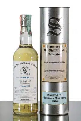 Bowmore 11 Year Old 1992 Signatory Vintage
