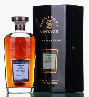 Bowmore 40 Years Old 1970 | Signatory Vintage Cask Strength Collection (No.4686) For Auction