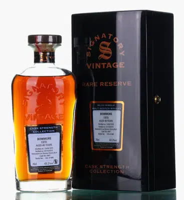 Bowmore 40 Years Old 1970 | Signatory Vintage Cask Strength Collection (No. 4467) For Auction