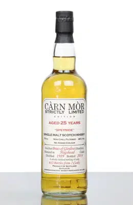 Braes of Glenlivet Braeval 25 Years Old 1989 Carn Mor Strictly Limited