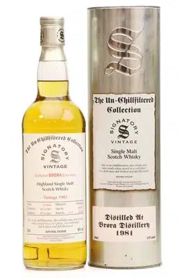 Brora 23 Year Old 1981 Signatory Vintage