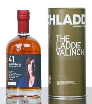 Bruichladdich 12 Years Old 2006 The Laddie Valinch 41 Sharon Foley 50cl
