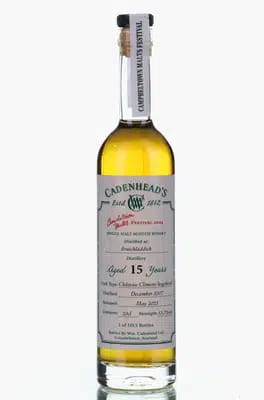 Bruichladdich 15 Years Old 2007 | 2023 Cadenhead's Campbeltown Malts Festival For Auction