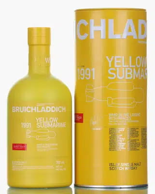 Bruichladdich 25 Years Old 1991 Yellow Submarine | WMDIII The Legend Resurfaces For Auction
