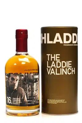 Bruichladdich 25 Years Old The Laddie Valinch 16 Jonathan Carmichael 50cl
