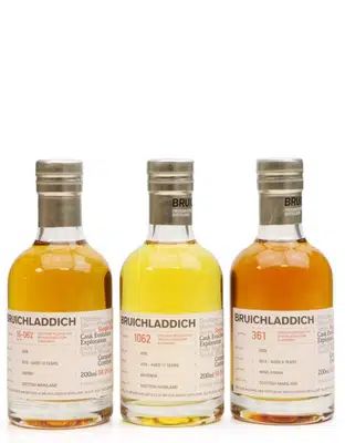 Bruichladdich MicroProvenance Series Cask Evolution Exploration 3x 20cl