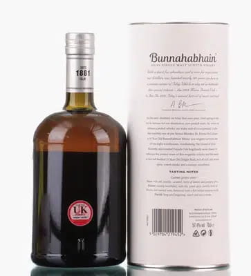 Bunnahabhain 11 Year Old 2008 | Moine French Oak Finish Feis Isle 2019 For Auction