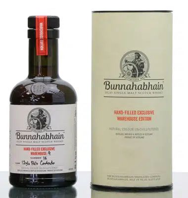 Bunnahabhain 12 Years Old Hand Filled Exclusive Palo Contado Sherry 20cl