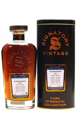 Bunnahabhain 9 Years Old 2005 | Signatory Vintage Cask Strength Collection For Auction