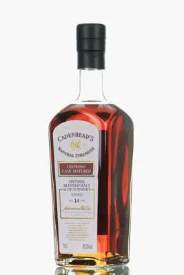 Burnside 14 Years Old 2010 Cadenheads Oloroso Sherry Cask Natural Strength