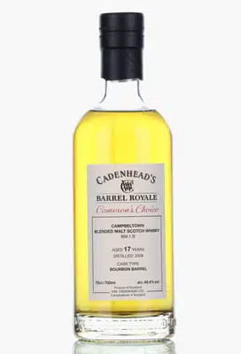 Campbeltown Blended Malt 17 Years Old 2008 | Cadenhead's Barrel Royale | Cameron's Choice For Auction