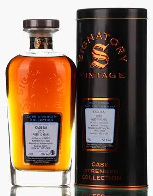Caol Ila 10 Years Old 2010 2020 Signatory Vintage Cask Strength Collection