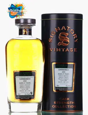 Caperdonich 21 Years Old 2000 | 2022 Signatory Vintage | Cask Strength Collection For Auction