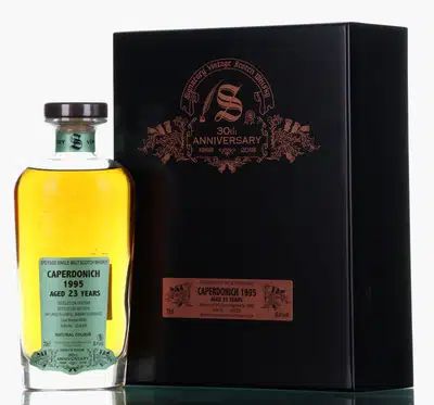 Caperdonich 23 Years Old 1995 Signatory Vintage 30th Anniversary