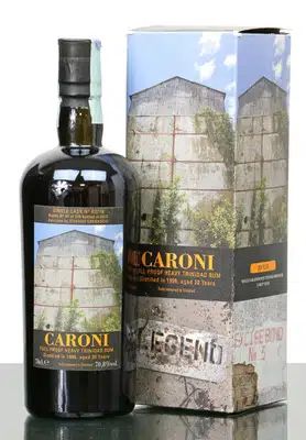 Caroni 20 Years Old 1996 Full Proof Heavy Trinidad Rum Single Cask NoR3718