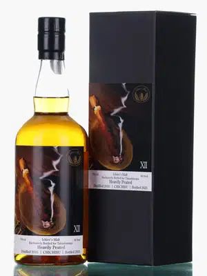 CHICHIBU 2016 SINGLE CASK 6238 HEAVILY PEATED CIGAR LABEL