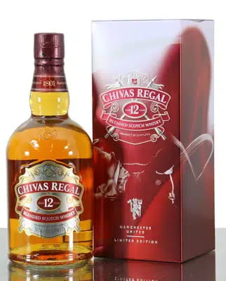 Chivas Regal 12 Years Old Manchester United vs Manchester City 12th Feb 2011 Limited Edition